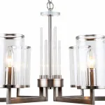Подвесная люстра Stilfort Vase 1046/11/06P Цвет плафонов серый Цвет арматуры черный