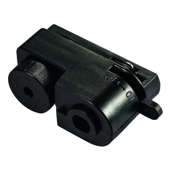 Переходник для трека Arte Lamp Track Accessorise A200006 Цвет арматуры черный Цвет плафонов белый от ImperiumLoft