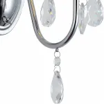 Бра Arte Lamp 9123 A9123AP-1CC Цвет арматуры хром Цвет плафонов белый