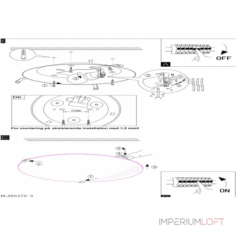 Накладной светильник Eglo ПРОМО Mars 1 89248 Цвет арматуры серебро от ImperiumLoft Накладной светильник Eglo ПРОМО Mars 1 89248 Цвет арматуры серебро от ImperiumLoft