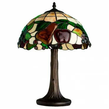 Настольная лампа декоративная Arte Lamp Fruits A1232LT-1BG Цвет арматуры медь Цвет плафонов разноцветный