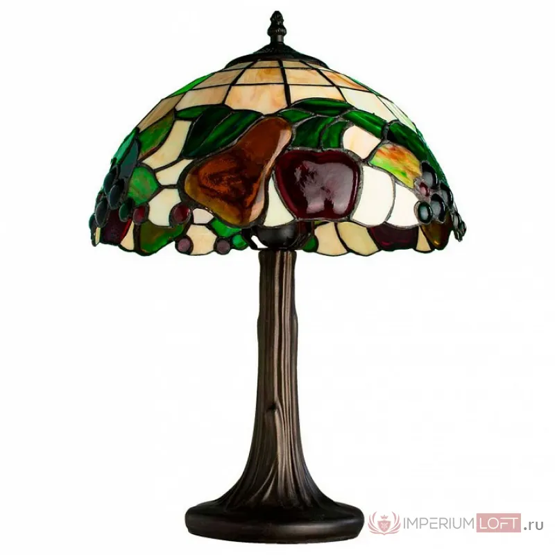 Настольная лампа декоративная Arte Lamp Fruits A1232LT-1BG Цвет арматуры медь Цвет плафонов разноцветный от ImperiumLoft