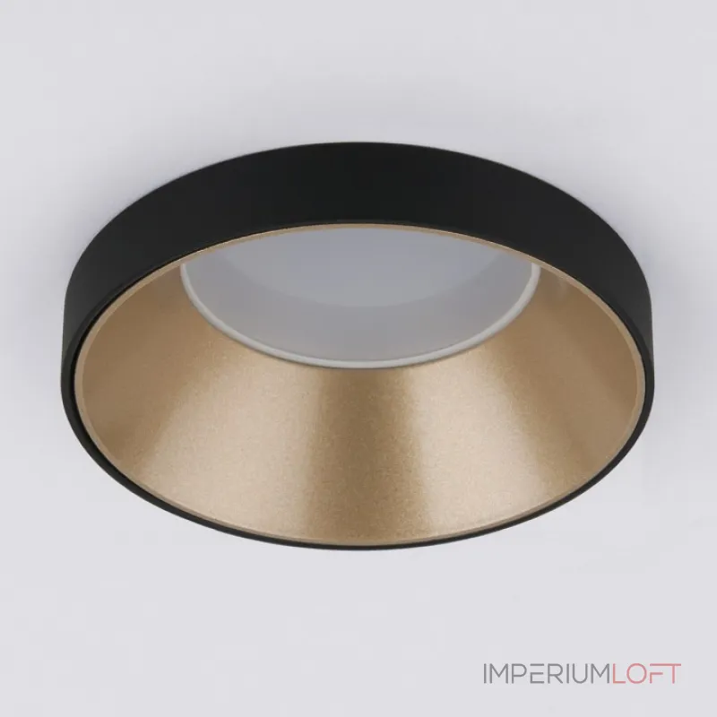 Встраиваемый светильник Elektrostandard 112 MR16 a053341 Цвет арматуры золото от ImperiumLoft