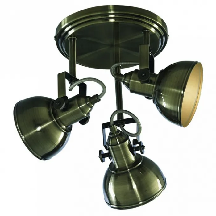 Спот Arte Lamp Martin A5213PL-3AB Цвет арматуры бронза Цвет плафонов бронза от ImperiumLoft