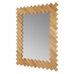 Зеркало настенное (97x71 см) Дубовые планки V20083 от ImperiumLoft