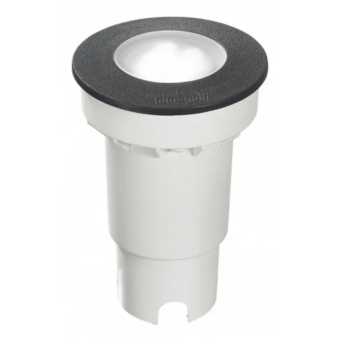 Встраиваемый в дорогу светильник Ideal Lux Ceci Round CECI FI1 ROUND SMALL Цвет арматуры белый Цвет плафонов черный от ImperiumLoft