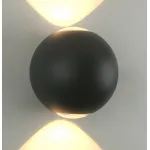 Накладной светильник Arte Lamp 1544 A1544AL-2GY Цвет арматуры серый Цвет плафонов серый