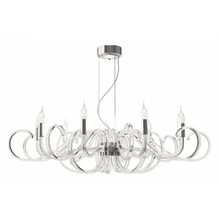 Подвесная люстра Maytoni Atlanta MOD051PL-09TR Цвет арматуры хром от ImperiumLoft