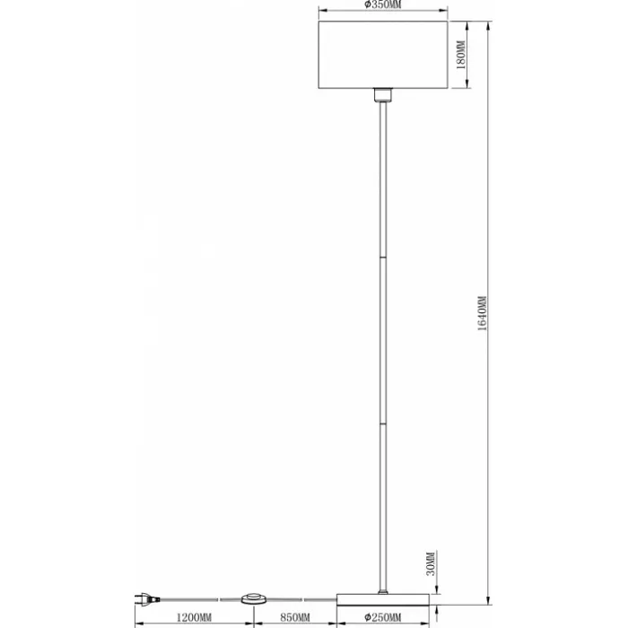 Торшер Moderli Room V2734-1F от ImperiumLoft