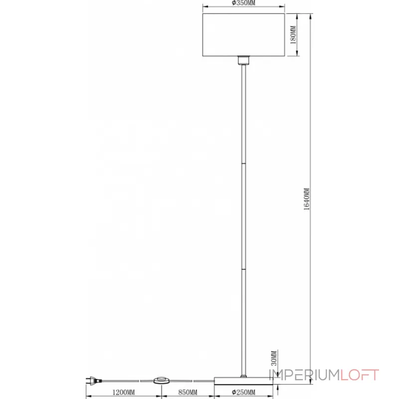 Торшер Moderli Room V2734-1F Торшер Moderli Room V2734-1F