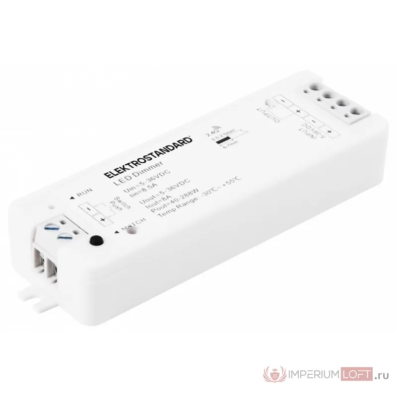 Контроллер-диммер Elektrostandard Аксессуары для светодиодных лент 12/24V 95005/00 от ImperiumLoft