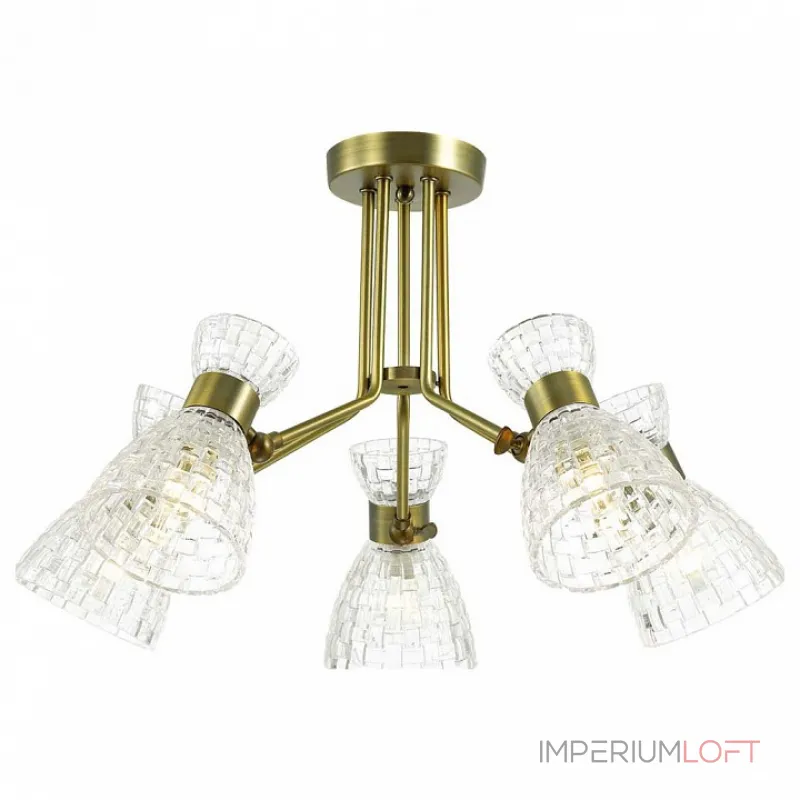 Люстра на штанге Lumion Jackie 3704/5C  Люстра на штанге Lumion Jackie 3704/5C