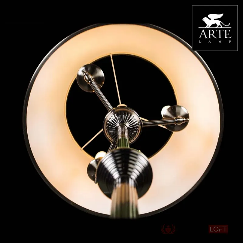 Торшер Arte Lamp Alice A3579PN-3AB Цвет арматуры бронза Цвет плафонов кремовый от ImperiumLoft
