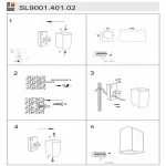 Накладной светильник ST-Luce Borgo SL9001.401.02