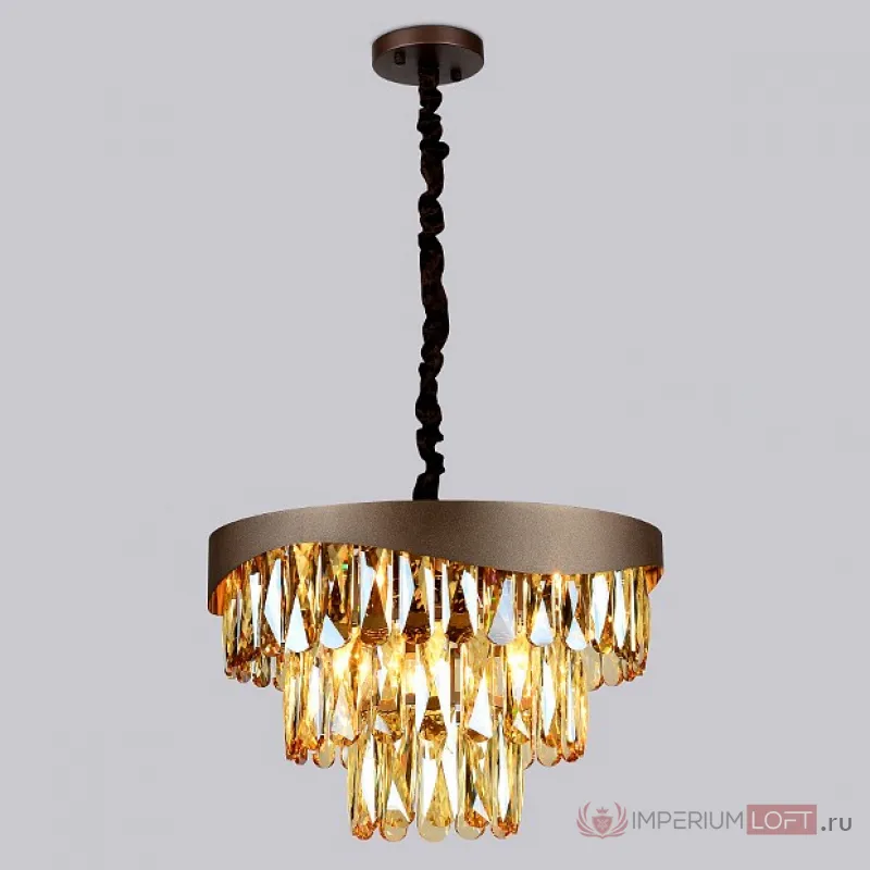 Подвесной светильник Ambrella Traditional 2 TR5081 Цвет арматуры коричневый Цвет плафонов янтарный от ImperiumLoft