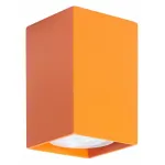 Накладной светильник TopDecor Tubo 6 SQ Tubo6 SQ P1 17 Цвет арматуры оранжевый