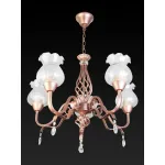 Подвесная люстра TopLight Kelli TL5680D-05PG Цвет арматуры золото Цвет плафонов прозрачный от ImperiumLoft
