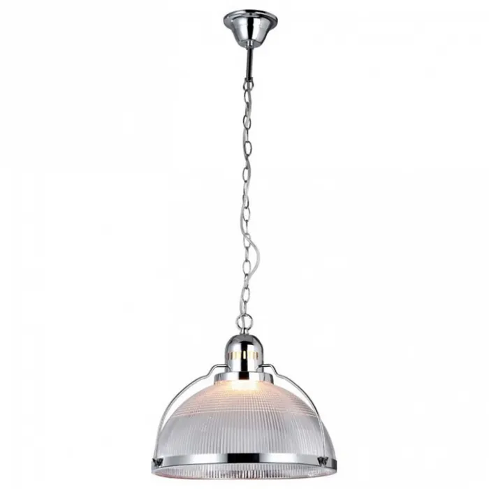 Подвесной светильник Arte Lamp Cucina A5011SP-1CC Цвет арматуры хром Цвет плафонов прозрачный от ImperiumLoft