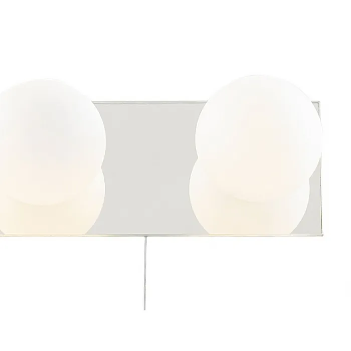 Накладной светильник Arte Lamp Aqua A4444AP-4CC Цвет арматуры хром Цвет плафонов белый от ImperiumLoft