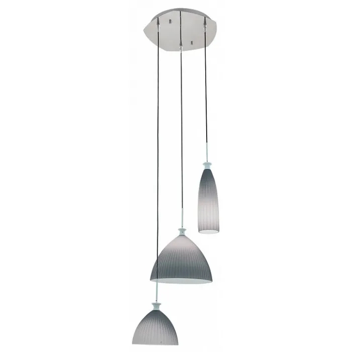 Подвесной светильник Lightstar Agola 810131 Цвет арматуры хром Цвет плафонов серый от ImperiumLoft