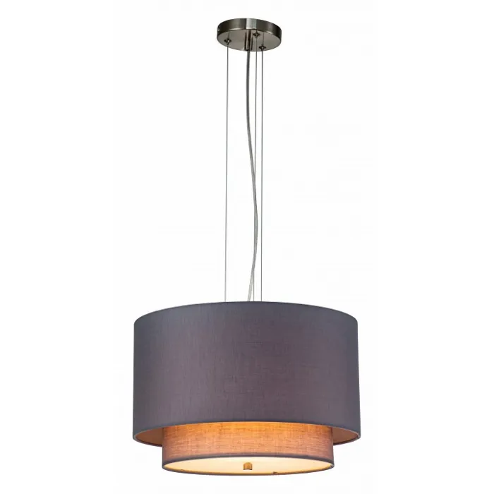 Подвесной светильник Indigo Nebbia 13020/1P Nickel от ImperiumLoft