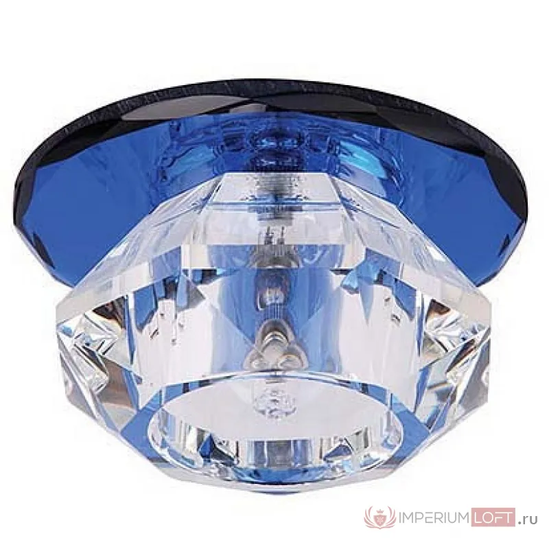 Встраиваемый светильник Horoz Electric HRZ00000607 Цвет арматуры синий Цвет плафонов прозрачный от ImperiumLoft
