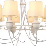 Подвесная люстра Arte Lamp Sergio A3326LM-8WH