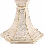 Наземный низкий светильник Arte Lamp 3151 A3151FN-1WG Цвет арматуры золото Цвет плафонов золото