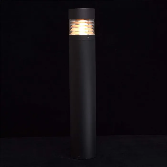 Наземный низкий светильник MW-Light Уран 803040201 Цвет арматуры черный Цвет плафонов белый от ImperiumLoft