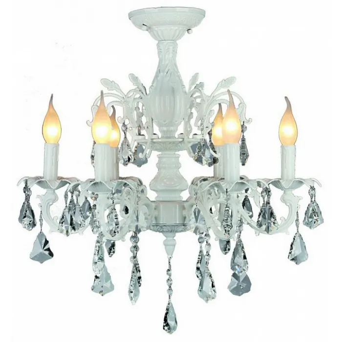 Подвесная люстра Omnilux Catanzaro OML-30807-06 Цвет арматуры белый от ImperiumLoft