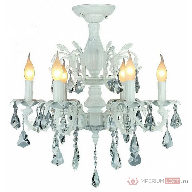 Подвесная люстра Omnilux Catanzaro OML-30807-06 Цвет арматуры белый от ImperiumLoft