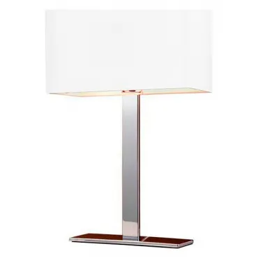Настольная лампа декоративная Azzardo Martens table AZ1527 Цвет арматуры хром Цвет плафонов белый от ImperiumLoft