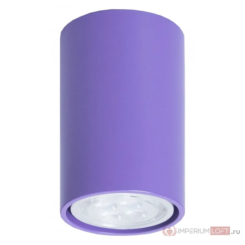 Накладной светильник TopDecor Tubo 6 Tubo6 P1 22 Цвет арматуры фиолетовый от ImperiumLoft