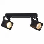 Спот Arte Lamp Lente A1314PL-2BK Цвет арматуры черный Цвет плафонов черный