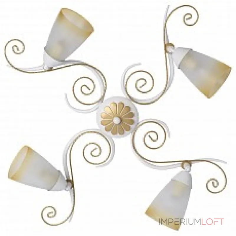 Спот DeMarkt Аида 7 323015104 Цвет плафонов золото Цвет арматуры золото от ImperiumLoft