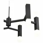 Подвесной светильник Vele Luce Niami 654 VL7142P12 Цвет арматуры черный Цвет плафонов белый от ImperiumLoft