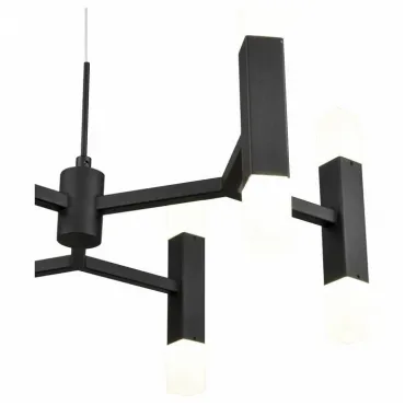 Подвесной светильник Vele Luce Niami 654 VL7142P12 Цвет арматуры черный Цвет плафонов белый от ImperiumLoft