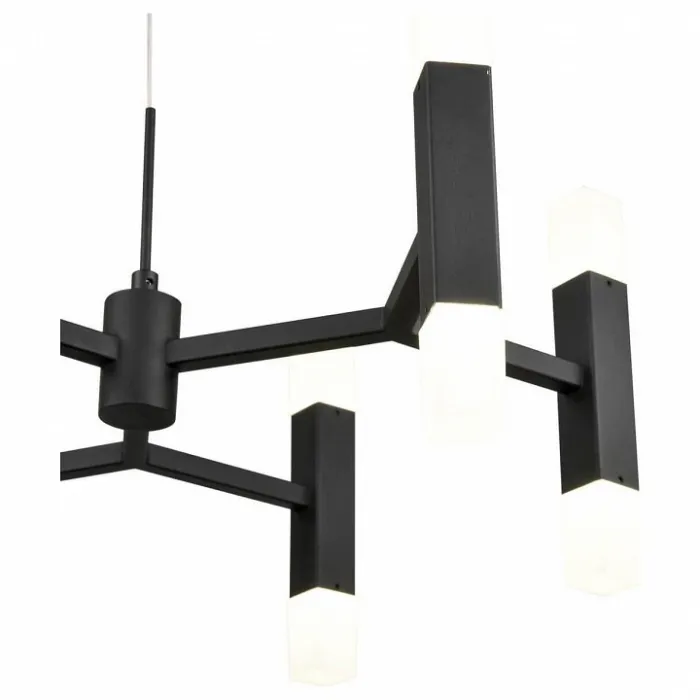 Подвесной светильник Vele Luce Niami 654 VL7142P12 Цвет арматуры черный Цвет плафонов белый от ImperiumLoft