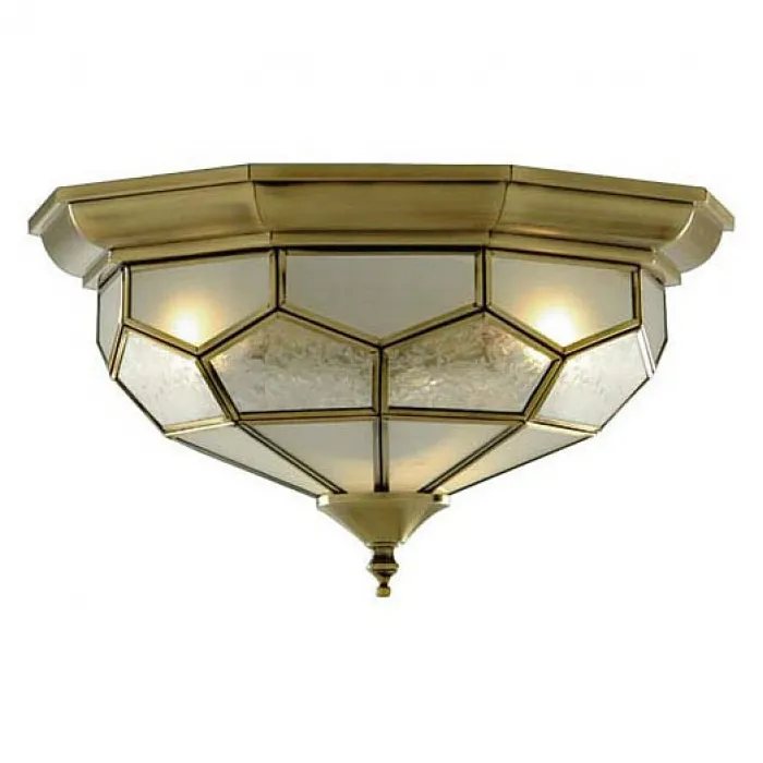 Накладной светильник Arte Lamp Hall A7833PL-2AB Цвет арматуры бронза Цвет плафонов белый от ImperiumLoft