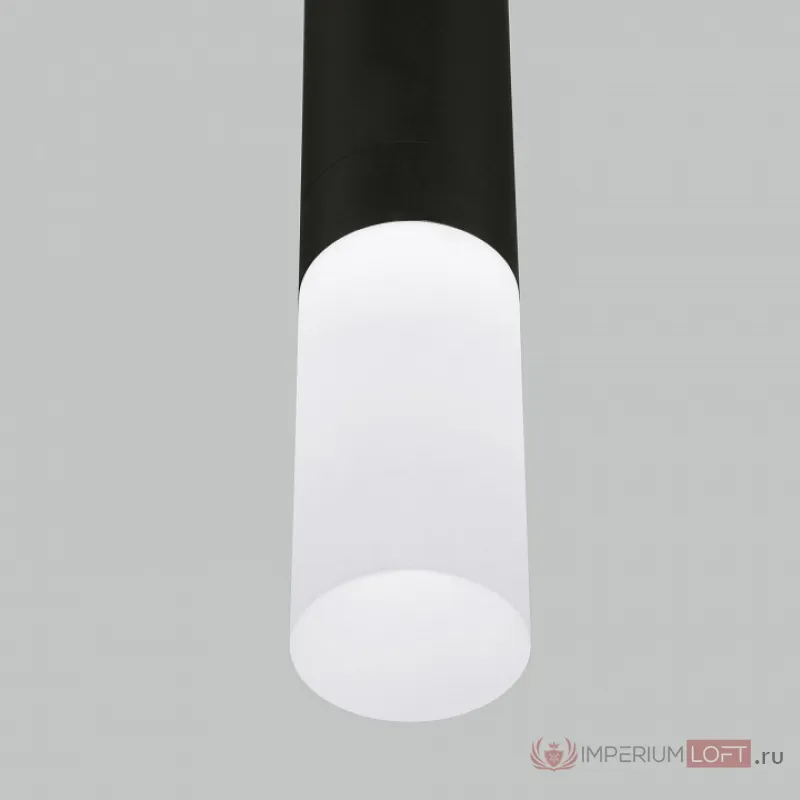 Подвесной светильник Eurosvet Axel 50210/1 LED черный Цвет плафонов черно-белый от ImperiumLoft