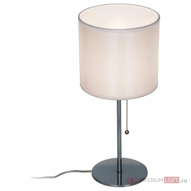 Настольная лампа декоративная Citilux Аврора CL463810 Цвет арматуры хром Цвет плафонов белый от ImperiumLoft