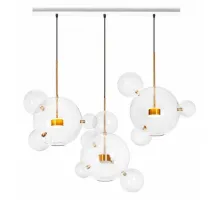 Подвесной светильник Loft it Bolle 2027-S3 Цвет арматуры золото Цвет плафонов прозрачный
