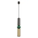 Подвесной светильник Odeon Light Sakra 4072/5L Цвет плафонов золото Цвет арматуры черный от ImperiumLoft