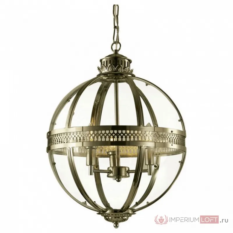 Подвесной светильник DeLight Collection Residential KM0115P-3S antique brass от ImperiumLoft