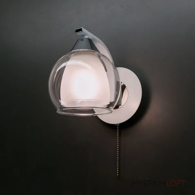 Бра Citilux Кристи CL152310 Белый , плафон Белый