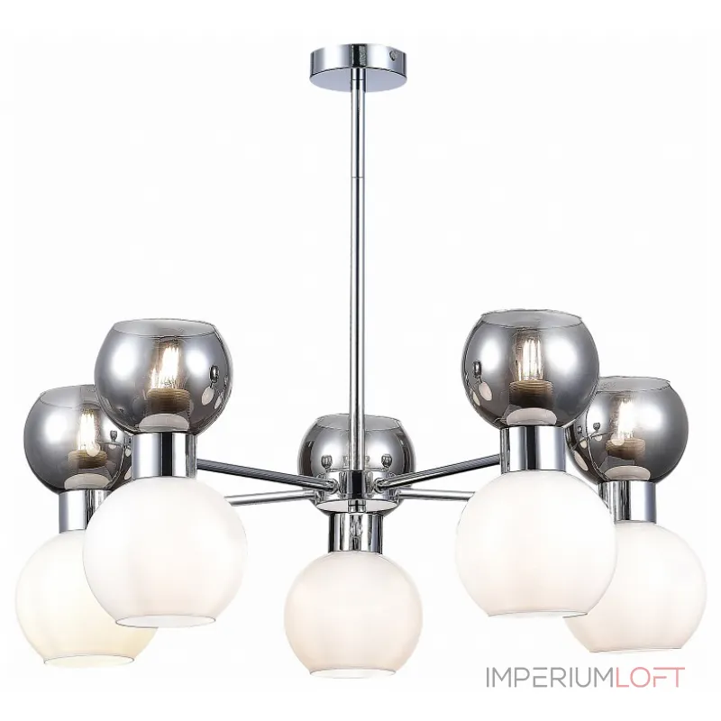 Люстра на штанге EVOLUCE Thonet SLE1138-102-10 Люстра на штанге EVOLUCE Thonet SLE1138-102-10