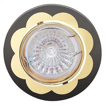 Встраиваемый светильник Horoz Electric HRZ00000596 Цвет арматуры золото