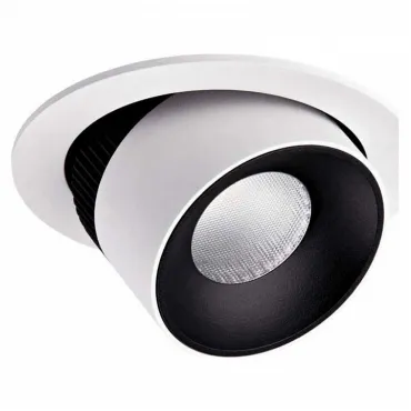 Встраиваемый светильник Donolux DL18431 DL18432/11WW-R White Dim Цвет арматуры белый Цвет плафонов черно-белый от ImperiumLoft