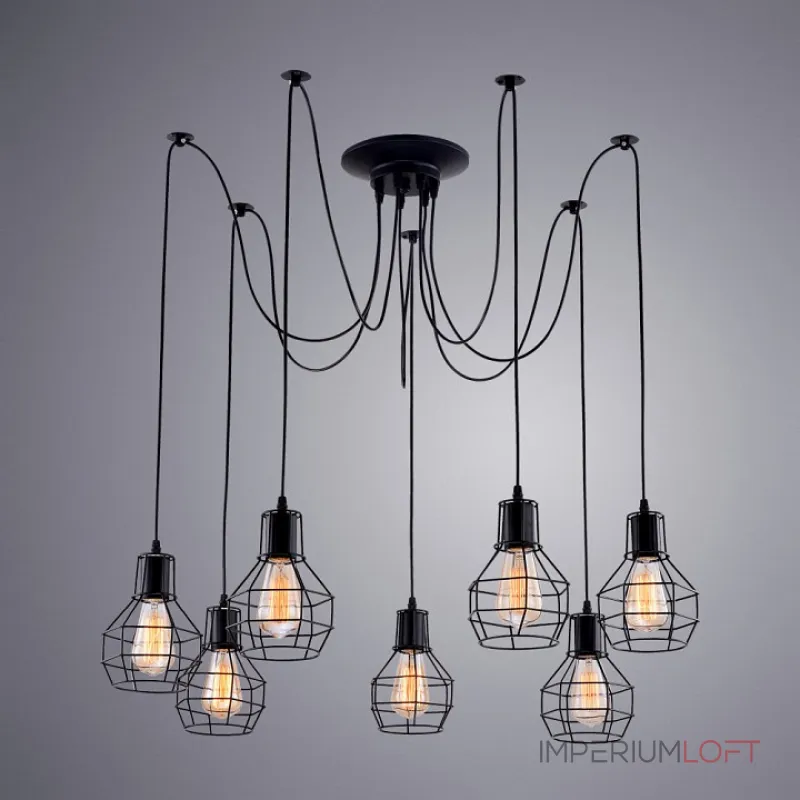 Подвесной светильник Arte Lamp 1109 A1109SP-7BK 