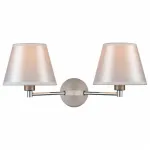 Бра Vele Luce Adele 742 VL4003W02 Цвет арматуры никель Цвет плафонов кремовый